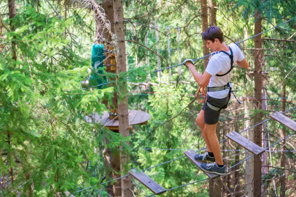accrobranche camping haute marne