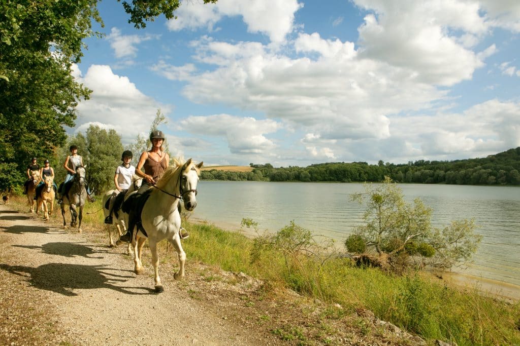 activités équestre camping haute marne