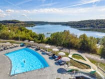 - 029 Camping Haute Marne La Liez Ciela Village Drone 1 .Schwimmbad - Campingplatz de la Liez